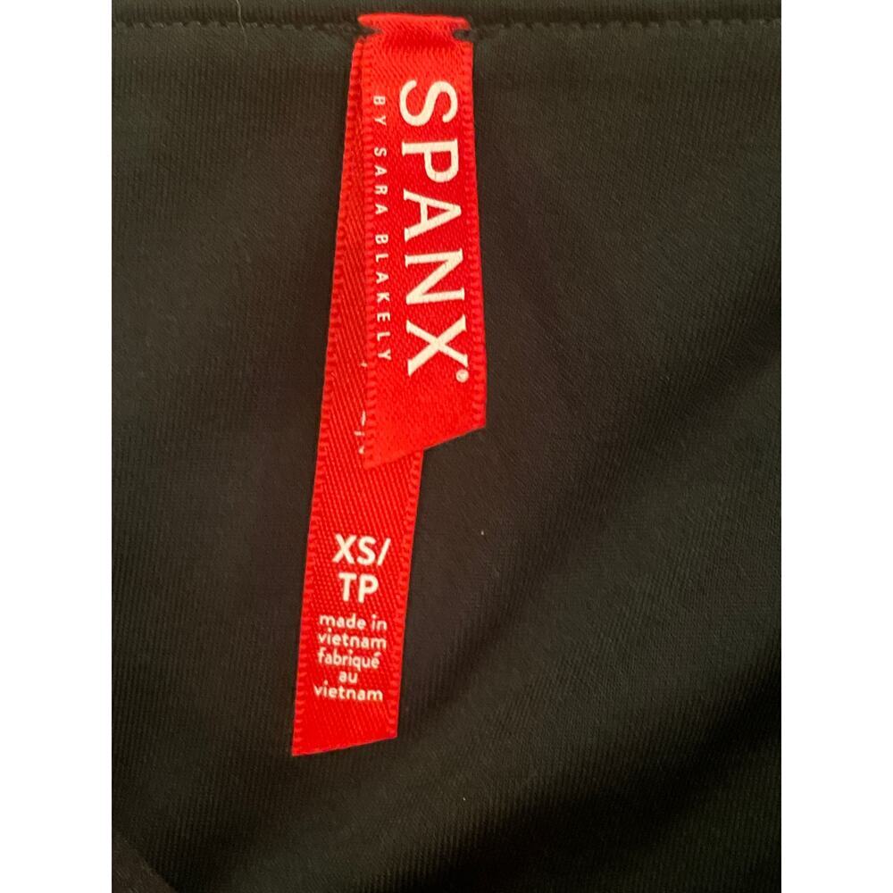 SPANXShape Black Faux Leather Leggings Women’s XS - Picture 3 of 6